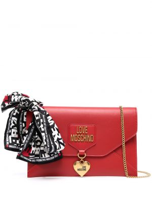 Kedjepåsar Love Moschino röd