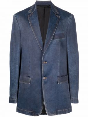 Lang blazer Diesel blå