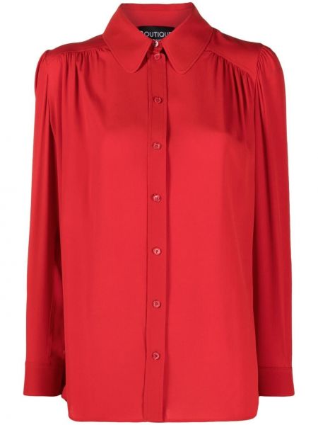 Camisa con botones Boutique Moschino rojo