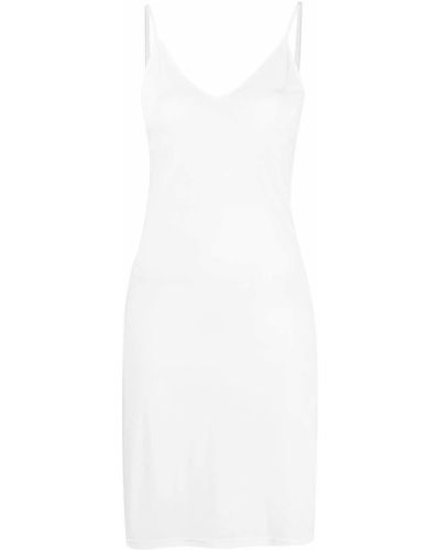 Mini vestido Jil Sander blanco