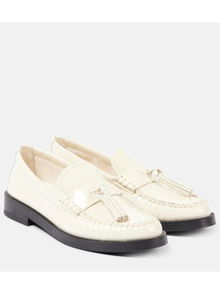 Loafers i läder Jimmy Choo brun