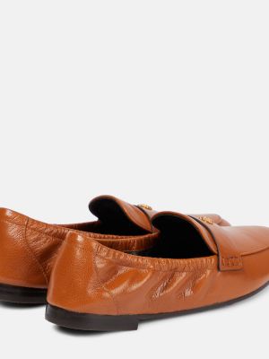 Kožne cipele Tory Burch smeđa