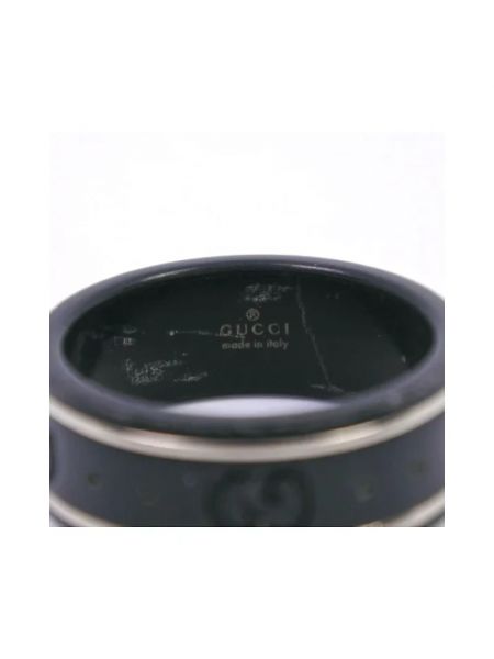 Pierścionek Gucci Vintage czarny