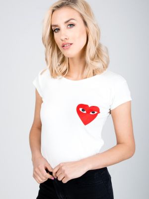 Majica z vzorcem srca Kesi