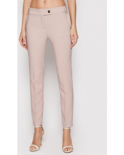 Rinascimento Chinos CFC0107835003 Rózsaszín Slim Fit