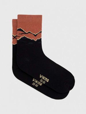 Чорапи Viking черно