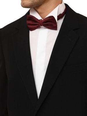 Хлопковый шелковый галстук Altea бордовый