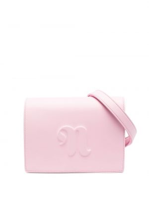 Чанта за ръка Nanushka розово