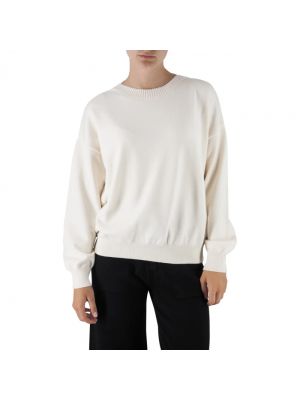 Sweter oversize Replay biały