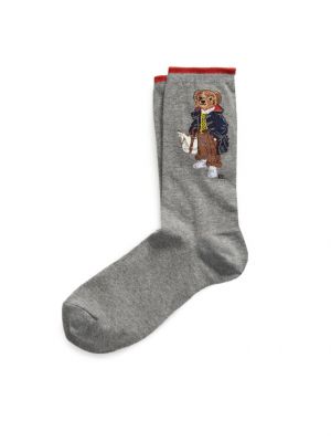 Ponožky Polo Ralph Lauren sivá