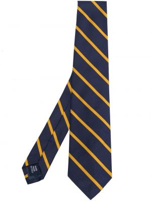 Вратовръзка на райета с принт Polo Ralph Lauren