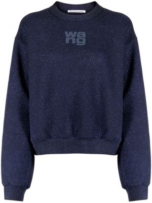 Sweatshirt Alexander Wang blau