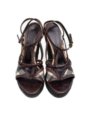 Sandały trekkingowe Burberry Vintage brązowe