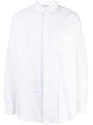 Medvilninė marškiniai Engineered Garments balta
