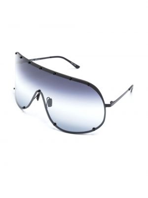 Sonnenbrille mit farbverlauf Rick Owens schwarz