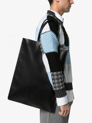 Shopper handtasche mit print Comme Des Garçons Wallet