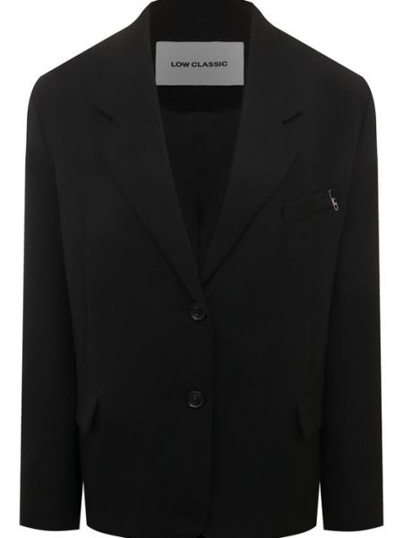 Классический пиджак Low Classic черный