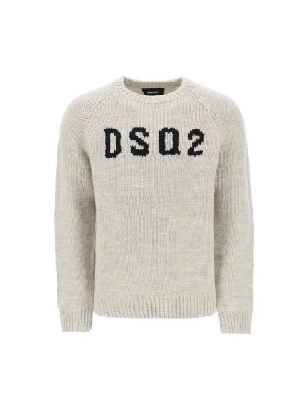 Sweter Dsquared2 szary