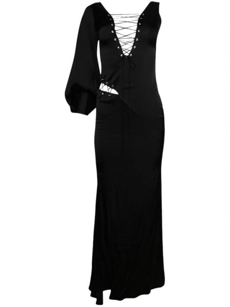 Κοκτέιλ φόρεμα Di Petsa μαύρο