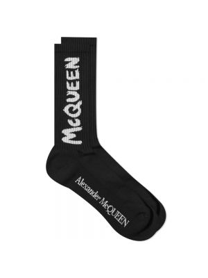 Носки Alexander Mcqueen черные
