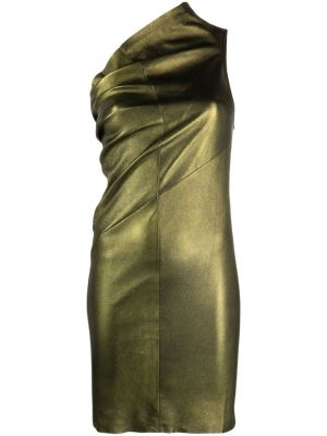 Vestito asimmetrico Rick Owens verde