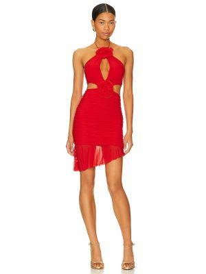 Mini vestido Majorelle rojo