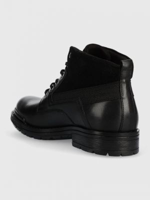 Pantofi din piele Wojas negru