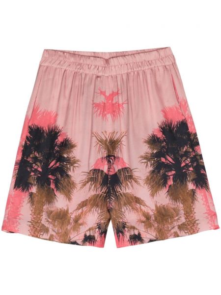 Shorts mit print Laneus pink