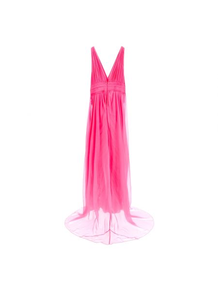 Sukienka relaxed fit Alberta Ferretti różowa