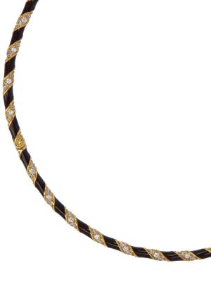 Csíkos nyaklánc Zimmermann aranyszínű
