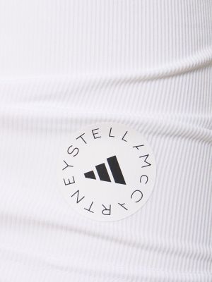 Top de algodón Adidas By Stella Mccartney blanco