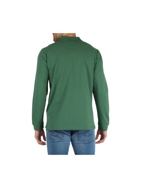 Camisa de algodón manga larga Peuterey verde