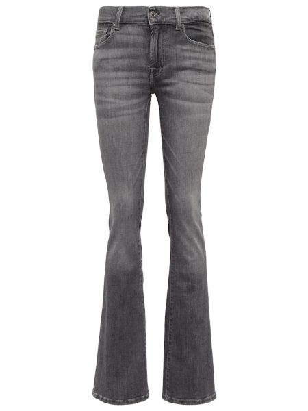 Flared jeans 7 For All Mankind grå