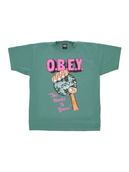 Streetwear hemd Obey grün