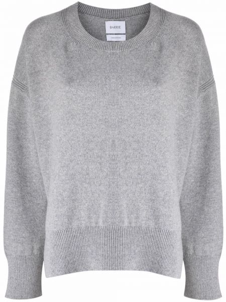 Kašmírový pulovr Barrie šedý