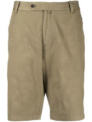 Jacquard cargo shorts Man On The Boon. grønn