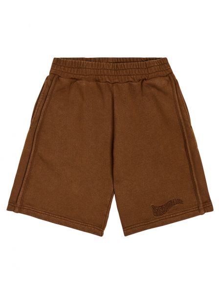 Bomuld fleece shorts for piger Jacquemus Enfant brun