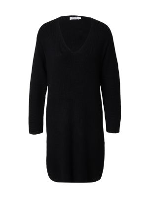 Πλεκτή φόρεμα Msch Copenhagen μαύρο