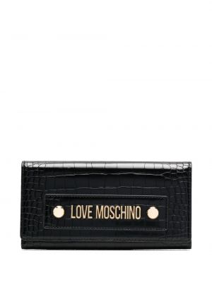 Lommebok Love Moschino svart