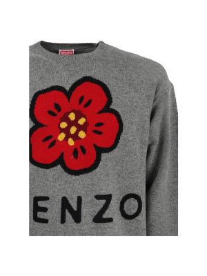 Sweter w kwiatki z długim rękawem Kenzo