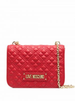 Kjedeposer Love Moschino rød