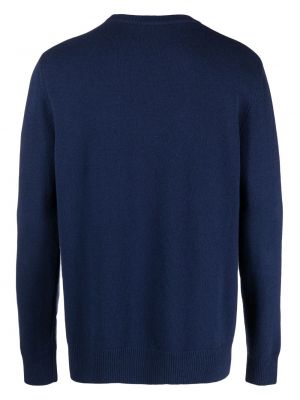 Merinowolle woll pullover Mackintosh blau