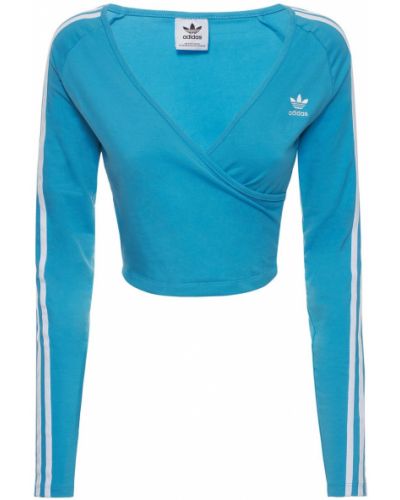 Tricou din bumbac cu mâneci lungi Adidas Originals