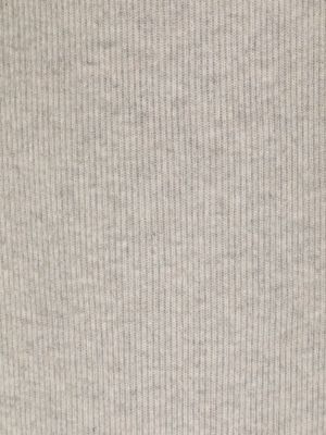 Kašmírový šál Brunello Cucinelli šedý