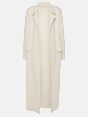 Μάλλινο παλτό Gabriela Hearst λευκό