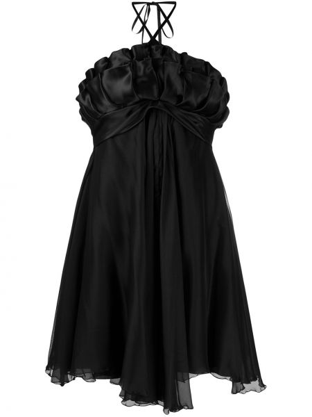 Vestido con volantes A.n.g.e.l.o. Vintage Cult negro