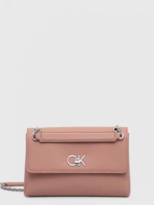 Torba na ramię Calvin Klein różowa