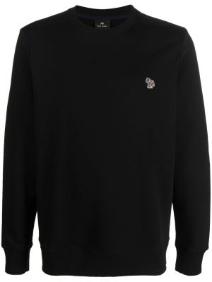 Sebra-trykk sweatshirt Ps Paul Smith svart