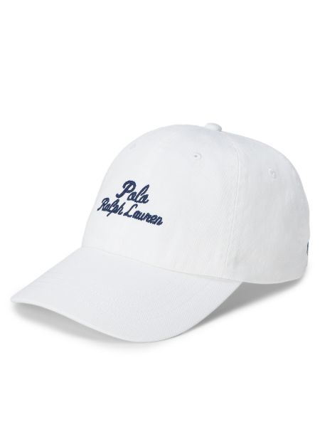 Καπέλο Polo Ralph Lauren λευκό
