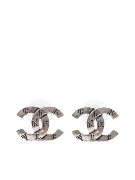 Σκουλαρίκια Chanel Pre-owned ασημί
